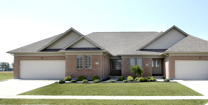 Shreves Construction Stone Bridge Development Sidney Ohio Townhome